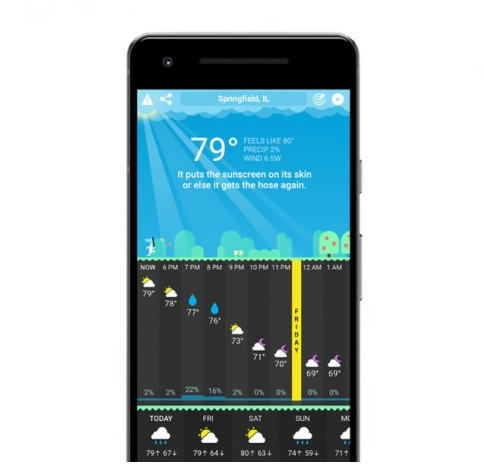 Carrot Weather应用迎来Android版