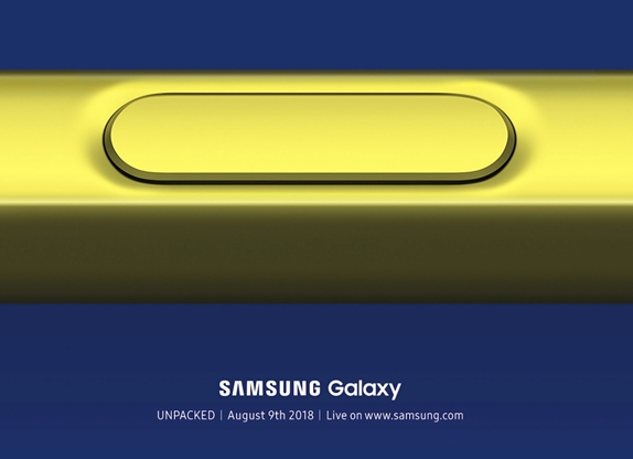 三星旗下Galaxy Note 9新旗舰将在8月9日上市