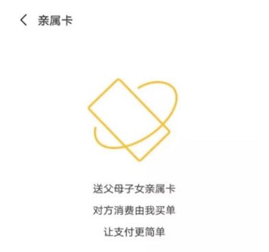 在微信中赠送亲属卡的具体方法