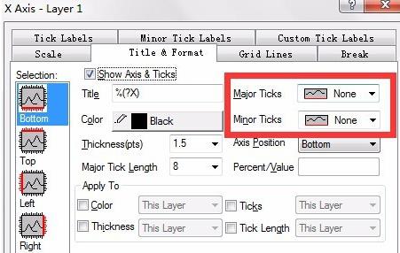 巧用origin绘制柱状图的技巧