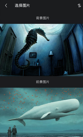 理理相册中设置双重曝光特效的图文教程