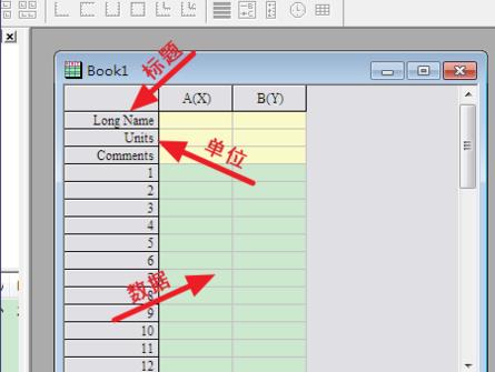 利用origin绘画的简单步骤