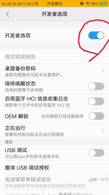在vivox20中开启开发者选项的具体方法