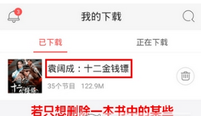 在蜻蜓FM中删掉下载内容的图文教程