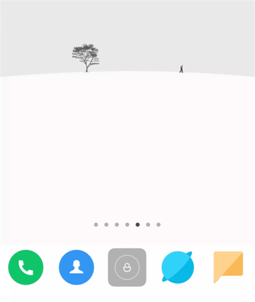 在小米8中添加桌面小部件的详细操作