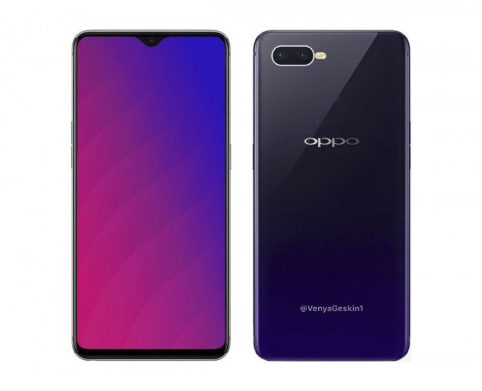 OPPO F9海报曝光：水滴刘海成亮点