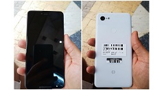 谷歌Pixel 3 XL熊猫色原型机曝光！下巴明显