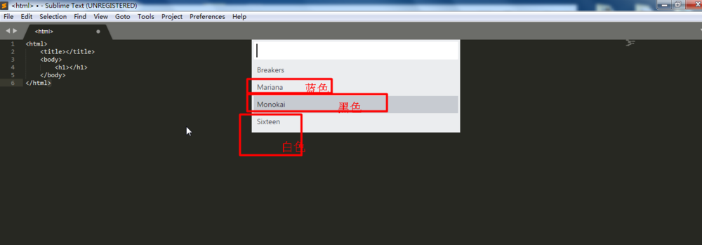 在SublimeText中自定义设置背景颜色的图文教程