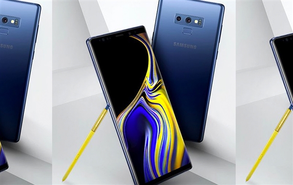 Galaxy Note 9渲染图疑似曝光！S Pen是金色