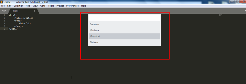 在SublimeText中自定义设置背景颜色的图文教程