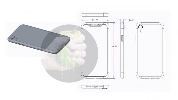 iPhone X plus/6.1寸 LCD iPhone 模型机照片曝光！