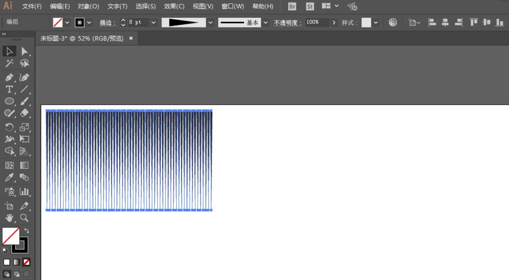 利用ai设计径向抽象线条图形的方法介绍