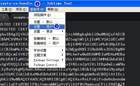 在sublime text中设置禁止打开上次关闭未退出的文件的方法讲解