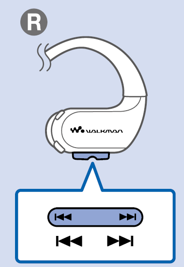 索尼NW-WS625耳机播放音乐的方法介绍