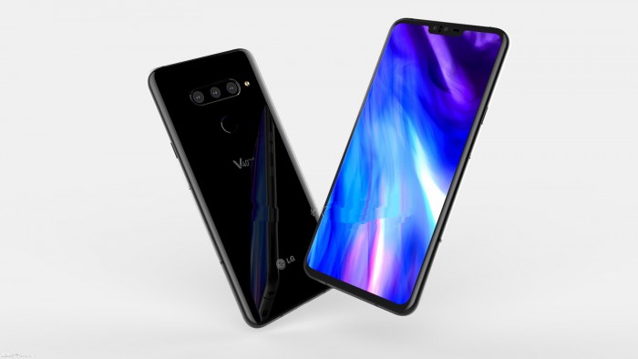 LG V40 ThinQ渲染图上线，外观确认