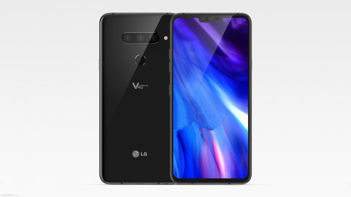 LG V40 ThinQ渲染图上线，外观确认