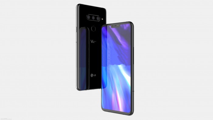 LG V40 ThinQ渲染图上线，外观确认