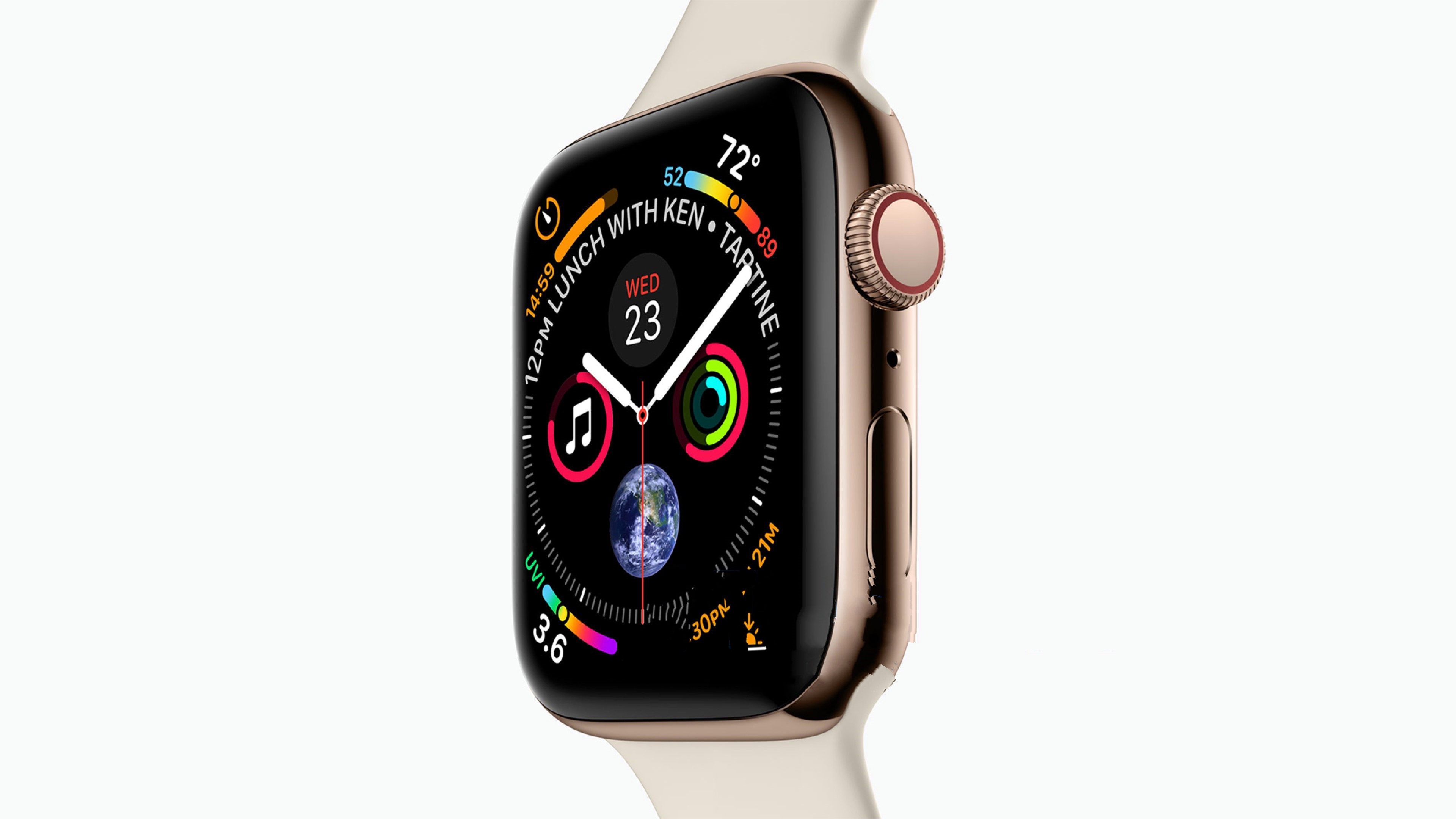 Apple Watch Series 4泄图：全面屏