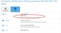 三星Galaxy S9+亮相GeekBench：运行Android 9 Pie系统