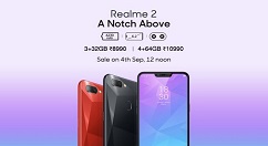 Realme 2上线：刘海屏，预装 Android 8.1 Oreo