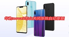 在华为nova3中关闭系统自动更新的图文教程