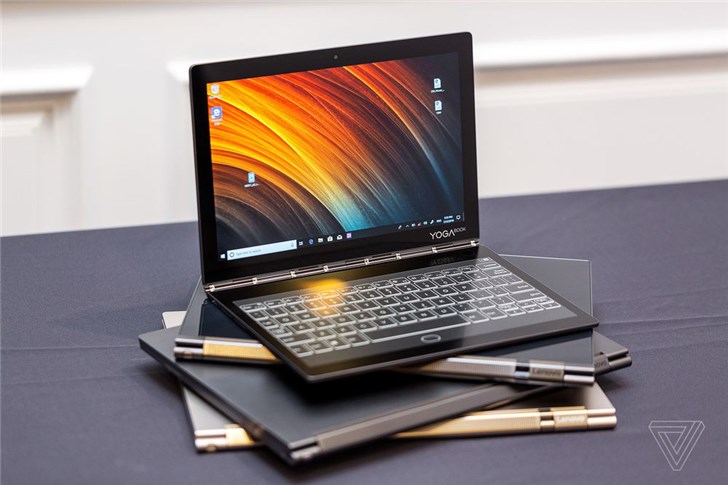 联想Yoga Book C930：电子墨水屏取代实体键盘
