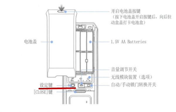 在三星DP728指纹锁中删除指纹的方法介绍