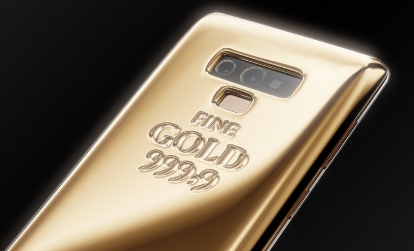 非常土豪！三星Note 9纯金版露面