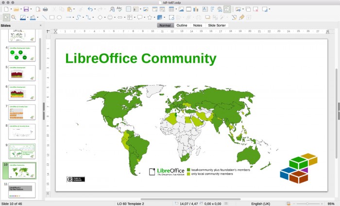 LibreOffice 6.1开源办公套件正式上线！