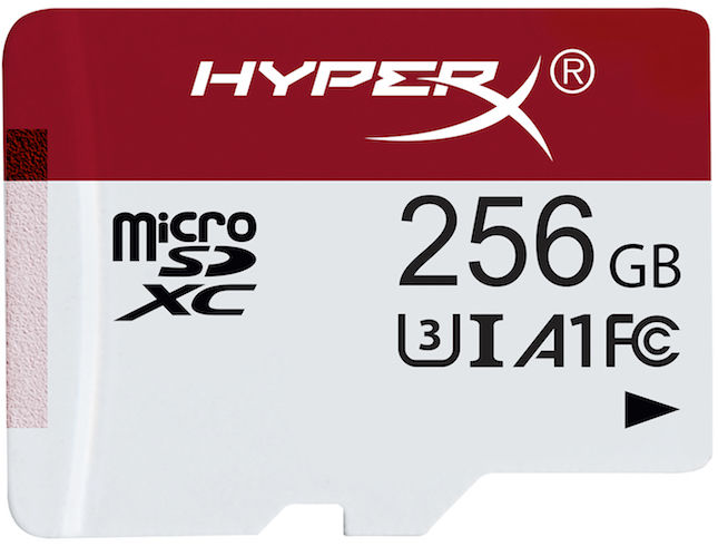 HyperX推游戏microSD卡：Nintendo Switch绝佳选择