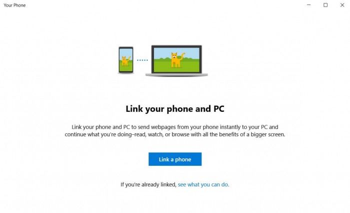 Your Phone登录Windows 10桌面：访问更方便了