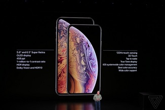iPhone Xs/Xs Max正式亮相：搭载A12仿生芯片