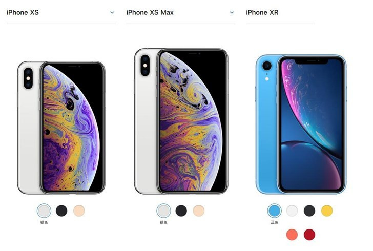 5分钟看懂苹果秋季新品发布会的iPhone XS、XR和XS Max
