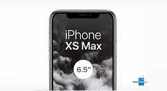 iPhone XS Max正式上线：采用6.5英寸OLED显示屏