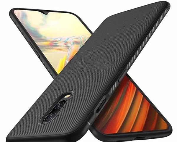 一加6T带壳渲染图亮相：水滴屏