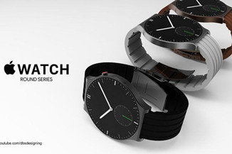 Apple Watch概念设计：圆形机身设计