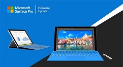 微软正式向Surface Pro 3/4发布新的固件更新
