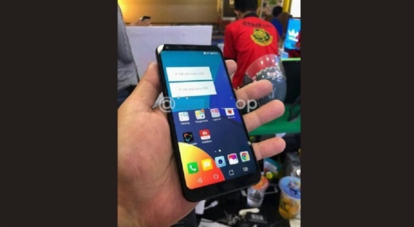 LG Q9真机图曝光:18:9+刘海屏