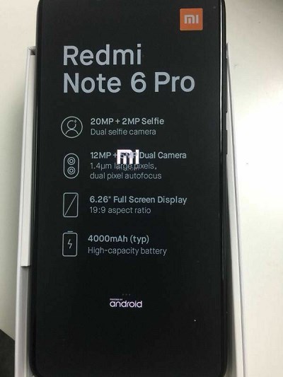 红米Note 6 Pro真机海外曝光：新款小米竟然长这样