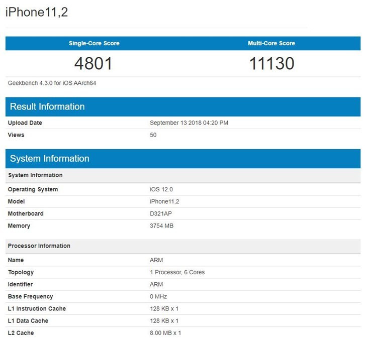 苹果iPhone XS/XR/XS Max跑分对比：看完这篇再决定到底买什么