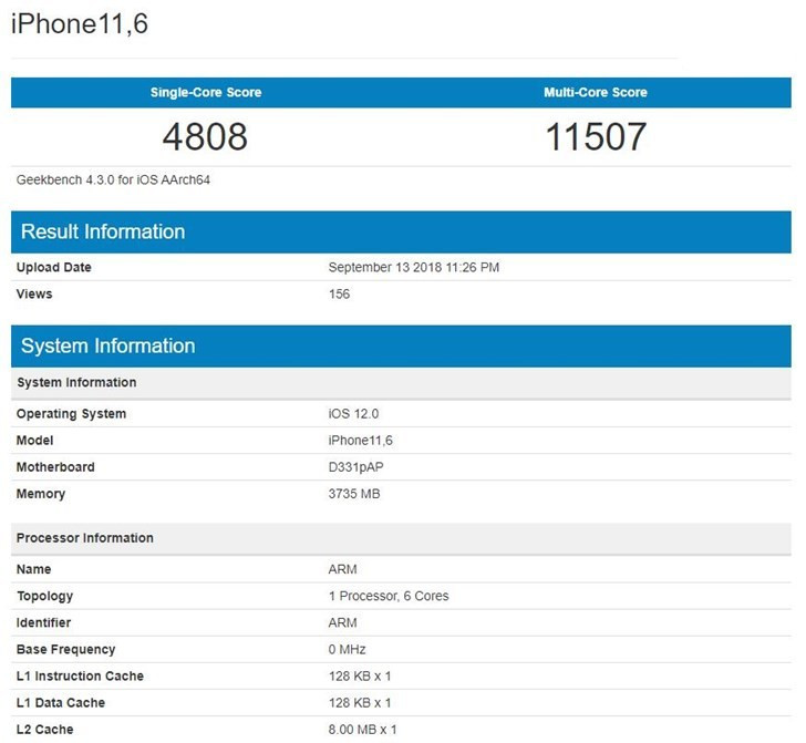 苹果iPhone XS/XR/XS Max跑分对比：看完这篇再决定到底买什么