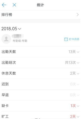 在钉钉里查看平均工作时长的教程