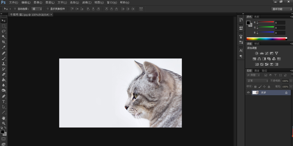 Photoshop黑白命令抠图的具体讲解