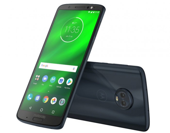 摩托罗拉Moto G6 Plus智能手机上线印度!