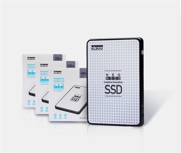 KLEVV推SSD NEO N500：采用72层堆叠3D闪存