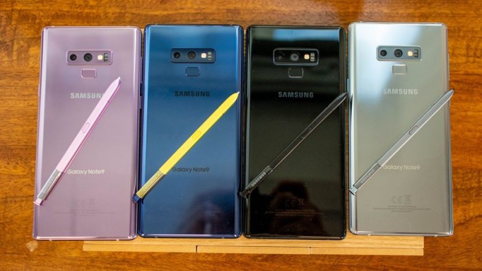 午夜黑、云朵银版Galaxy Note 9即将登陆美国市场