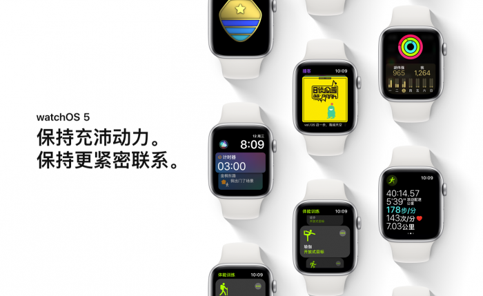 苹果正式推送 watchOS 5 和 tvOS 12 正式版!