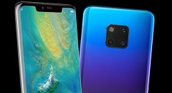 华为Mate 20 Pro外形图露面：刘海全面屏