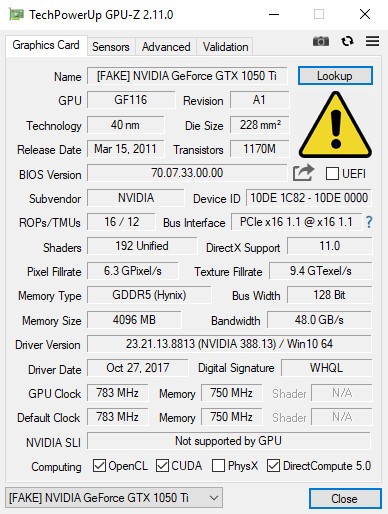 GPU-Z 2.12.0登场：假N卡靠边站