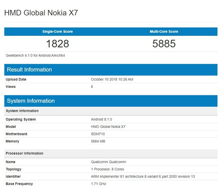 诺基亚X7跑分曝光：它到底是否值得入手